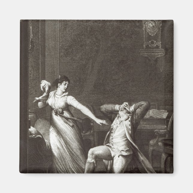 Íman Ilustração de 'As Tristezas de Werther' (Frente)