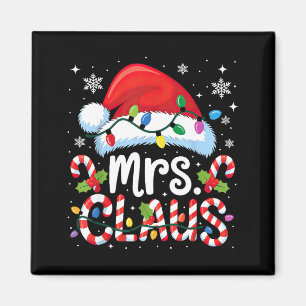 Íman Ilustração de Casal Sr. e Sra. Claus