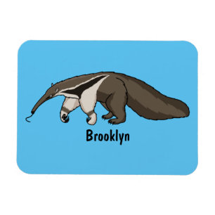 Íman Ilustração de desenho animado alegre de uma acom