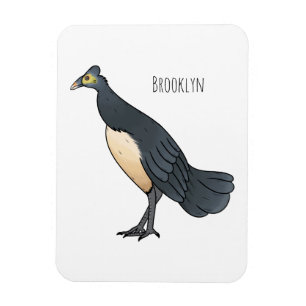 Íman Ilustração de desenho animado de aves maleáticas