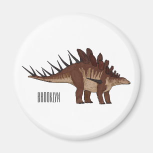 Íman Ilustração de desenho animado de Kentrosaurus