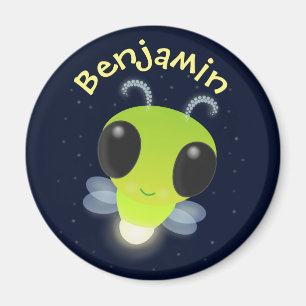 Íman Ilustração de desenho animado do inseto brilhant