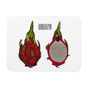 Íman Ilustração de desenho de fruta do dragão