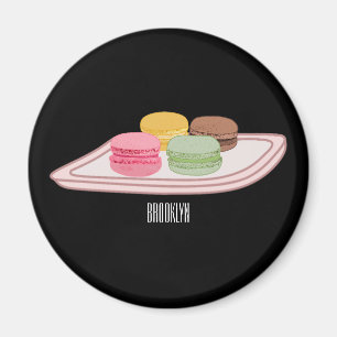 Íman Ilustração de desenho de Macaron