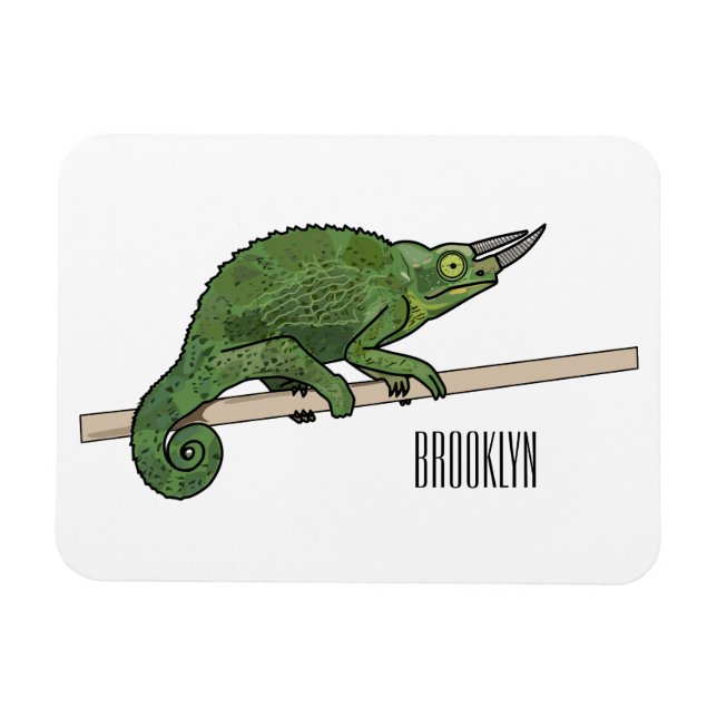 Íman Ilustração de desenho do campeão de Jackson (Horizontal)