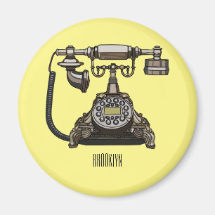 Íman Ilustração de desenho telefônico