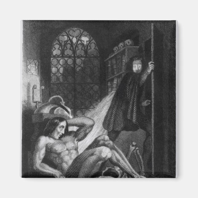 Íman Ilustração de "Frankenstein" (Frente)