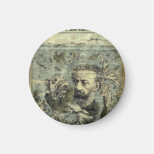 Íman Ilustração de Jules Verne Algerie