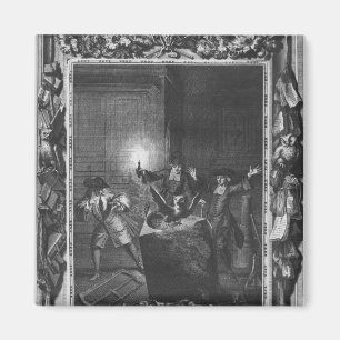 Íman Ilustração de "Le Lutrin" por Nicolas