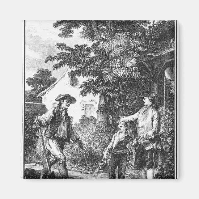 Íman Ilustração de "L'Emile" (Frente)