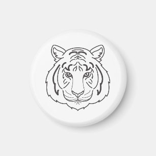 Íman Ilustração de Tigre