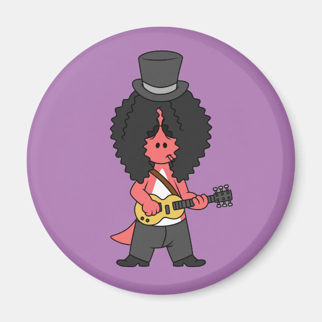 Íman Ilustração De Um Allosauro Vestido Como Estrela De (Frente)