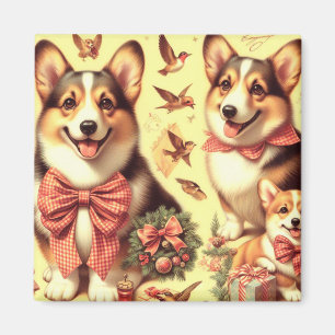 Íman Ilustração do Cardião de Corgi Galês