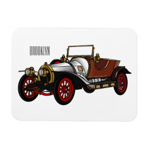 Íman Ilustração do desenho animado Classic car 1920