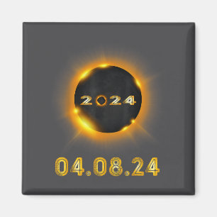Íman Ilustração do Eclipse Solar 04 08 24