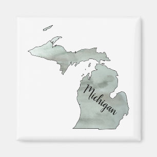 Íman Ilustração do Estado de Michigan