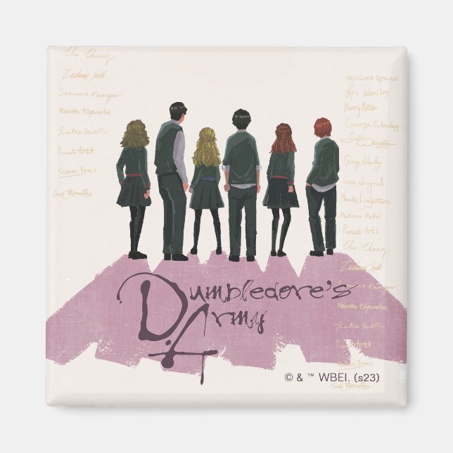 Íman Ilustração do Exército de Dumbledore (Frente)