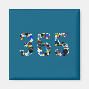Íman Ilustração do Meme de 365 Botões