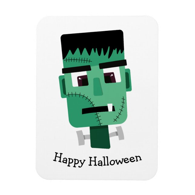 Íman Ilustração do Monstro de Frankenstein (Vertical)