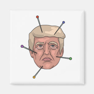 Íman Ilustração do Pin da boneca do Voodoo de Donald