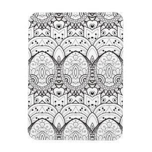 Íman Ilustração tribal inspirada