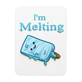 Íman I'm Melting – Cute Popsicle Pun