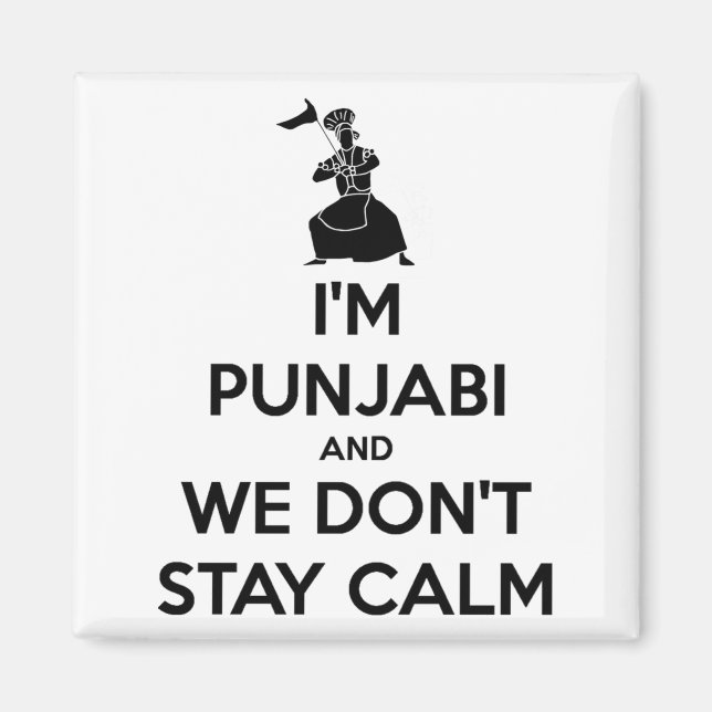 Íman Im Punjabi And We Dont Keep Calm Baby  (Frente)