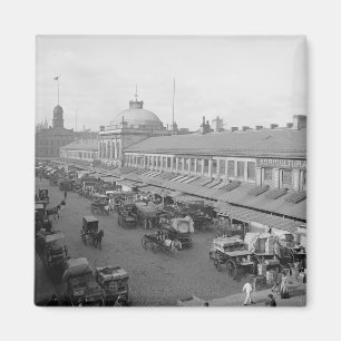 Íman Ímã 1904 de Boston do mercado de Quincy