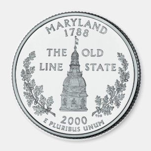 Íman Ímã 2000 do quarto do estado de Maryland