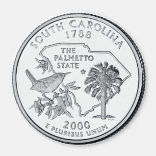 Íman Ímã 2000 do quarto do estado de South Carolina