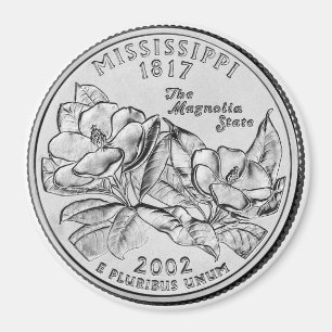Íman Ímã 2002 do quarto do estado de Mississippi