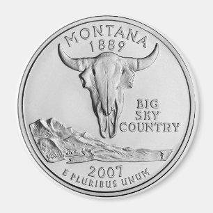 Íman Ímã 2007 do quarto do estado de Montana