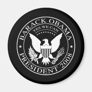 Íman Ímã 2008 presidencial do selo de Barack Obama