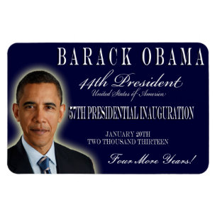 Íman Ímã 2013 comemorativo da inauguração de Obama