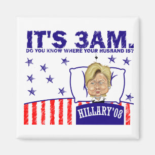 Íman ímã 3-AM-HILLARY