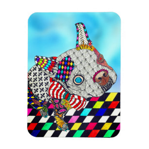 Íman Ímã 3" de Boston Terrier x4 "