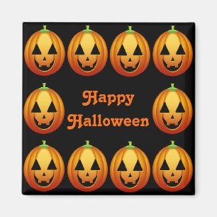Íman Ímã Abóboras Feliz Halloween