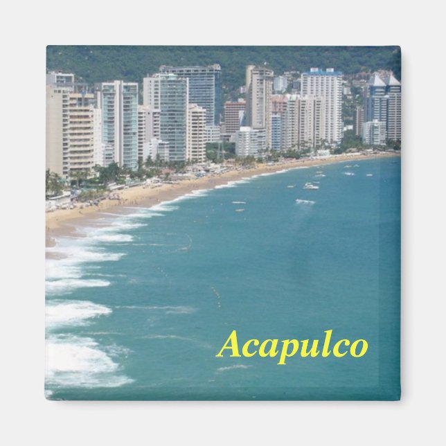 Íman ímã Acapulco (Frente)