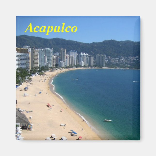 Íman ímã Acapulco (Frente)