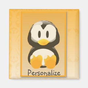 Íman Ímã alaranjado do pinguim