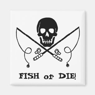 Íman Ímã alegre da pesca de Roger do pirata