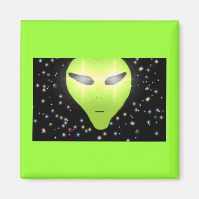 Íman ímã alienígena (Frente)