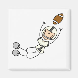 Íman Ímã amarelo do jogador de futebol