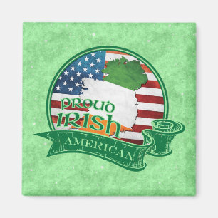 Íman Ímã americano irlandês orgulhoso
