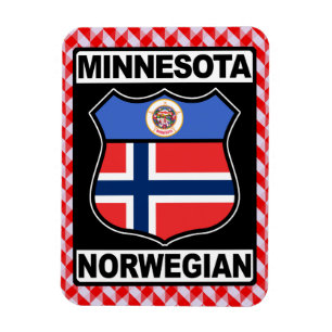 Íman Ímã americano norueguês do Minnesotan