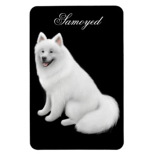 Íman Ímã amigável do prêmio do cão do Samoyed