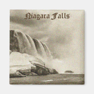 Íman Ímã antigo do Sepia de Niagara Falls