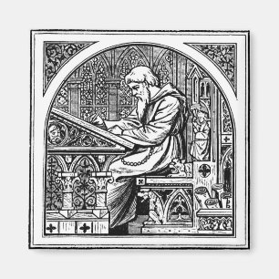 Íman Ímã antigo do woodcut