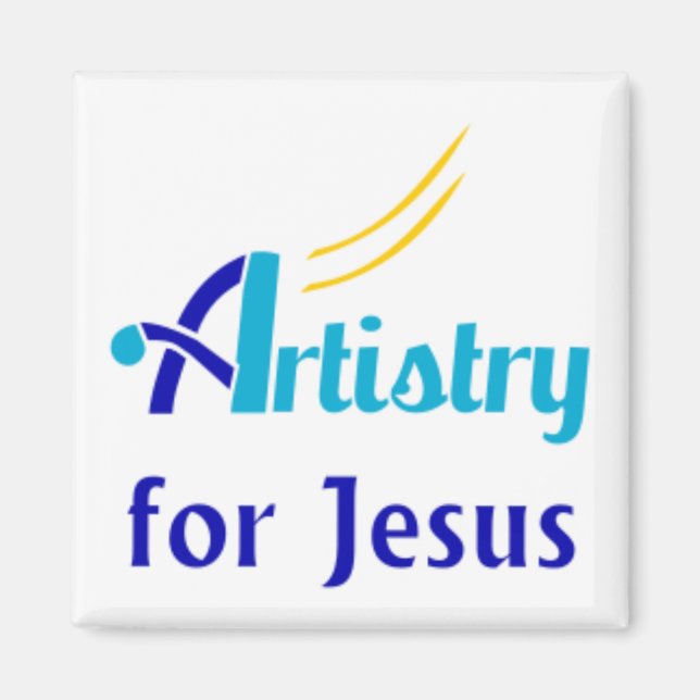 Íman Ímã Artistry para Jesus (Frente)