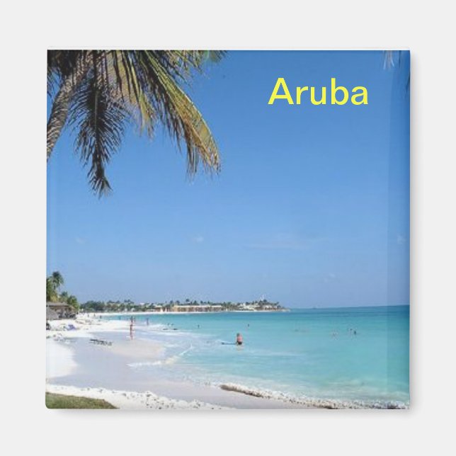 Íman ímã Aruba (Frente)